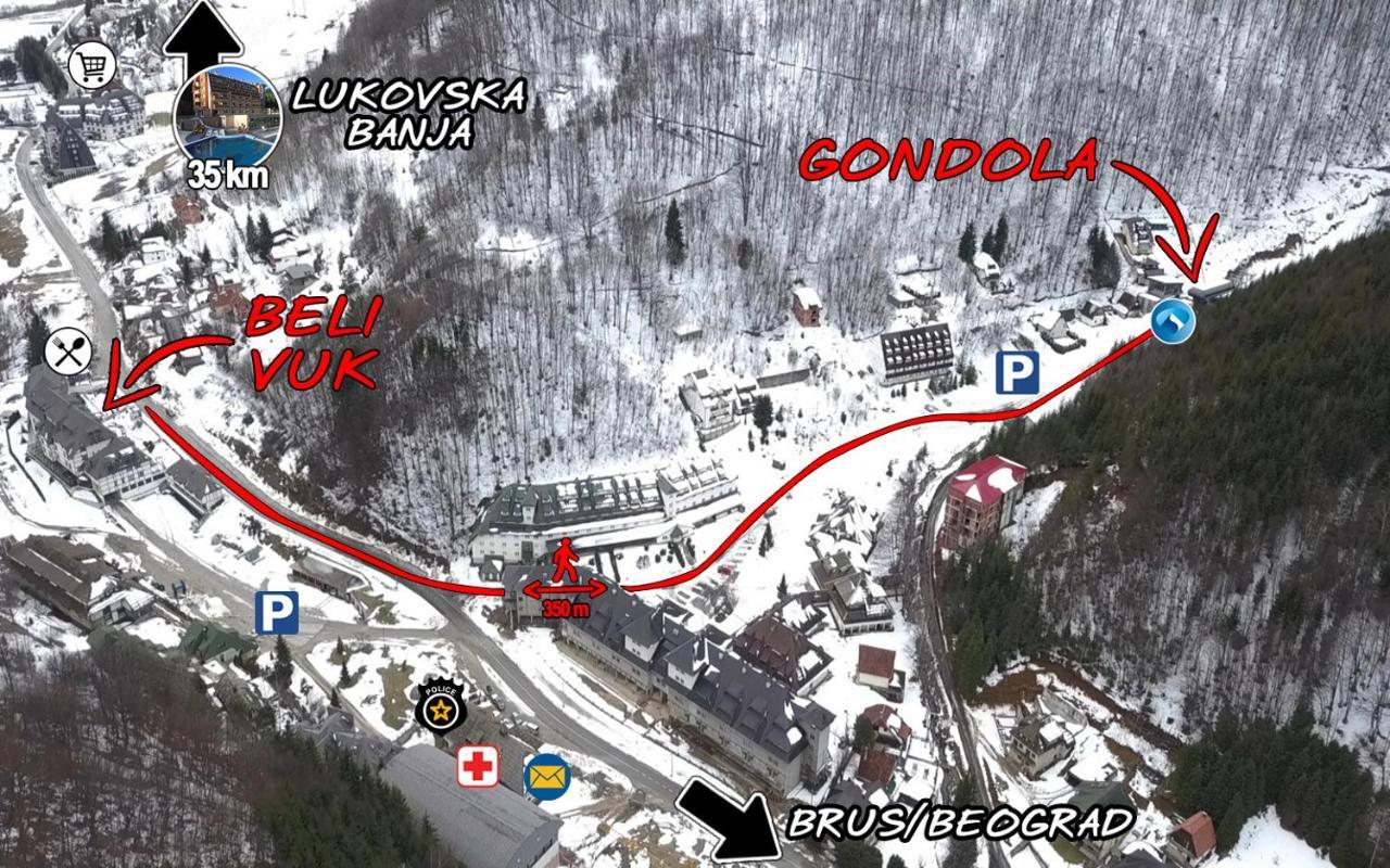 Ferienwohnung Beli Vuk - Brzece, Kopaonik Exterior foto